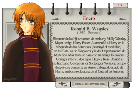 Ron Weasley - Mago del Mes Enero 2009