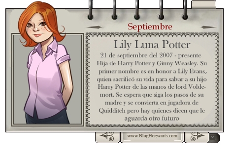 Lily Luna - Mago del Mes Septiembre 2009