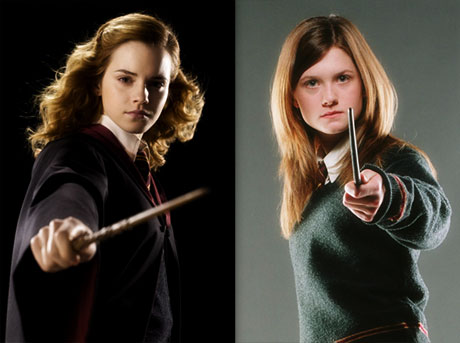 Hermione Granger y Ginny Weasley