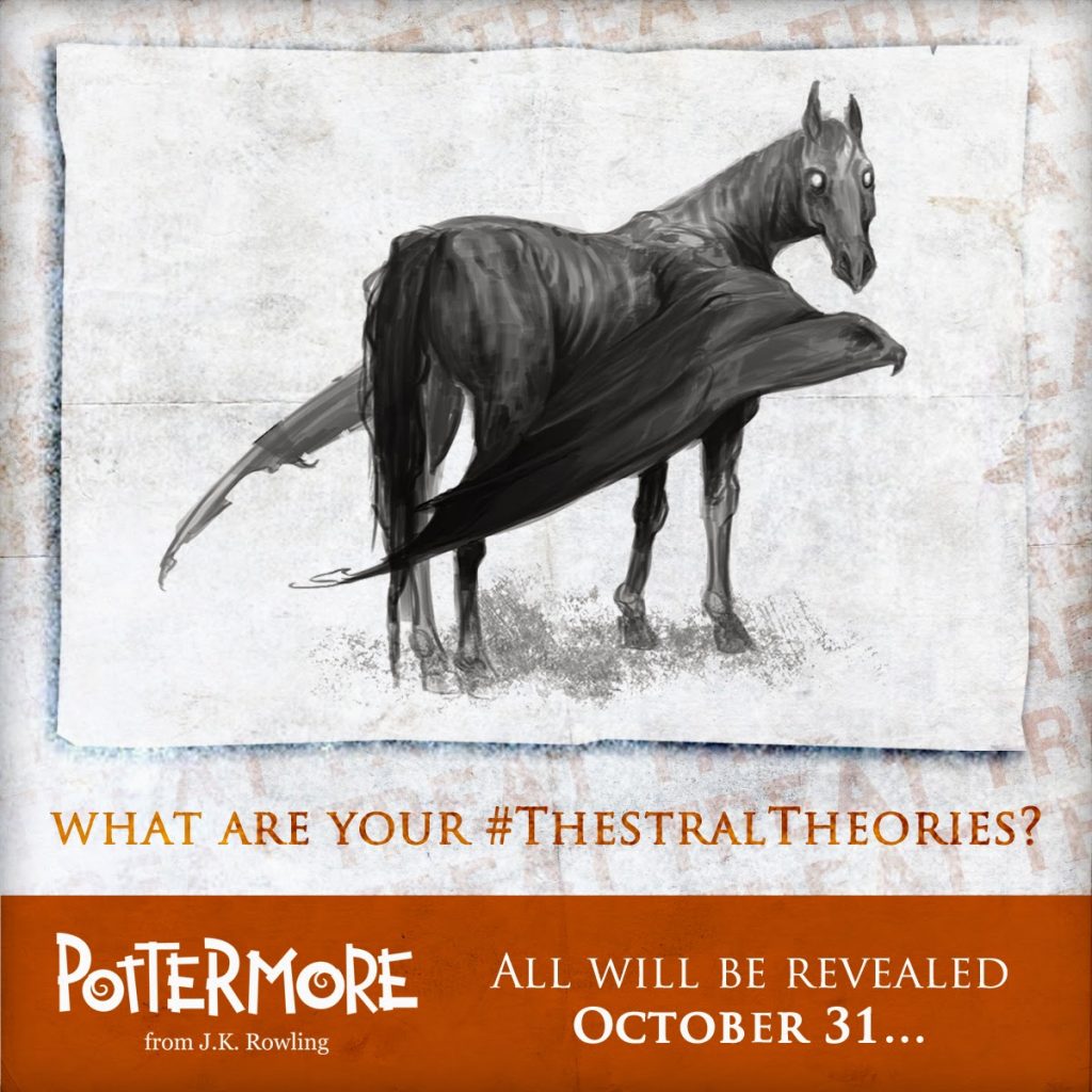 Harry Potter BlogHogwarts Truco Thestral Pottermore