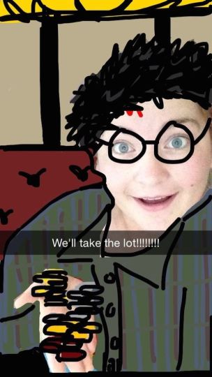 Harry Potter BlogHogwarts Snapchat (1)